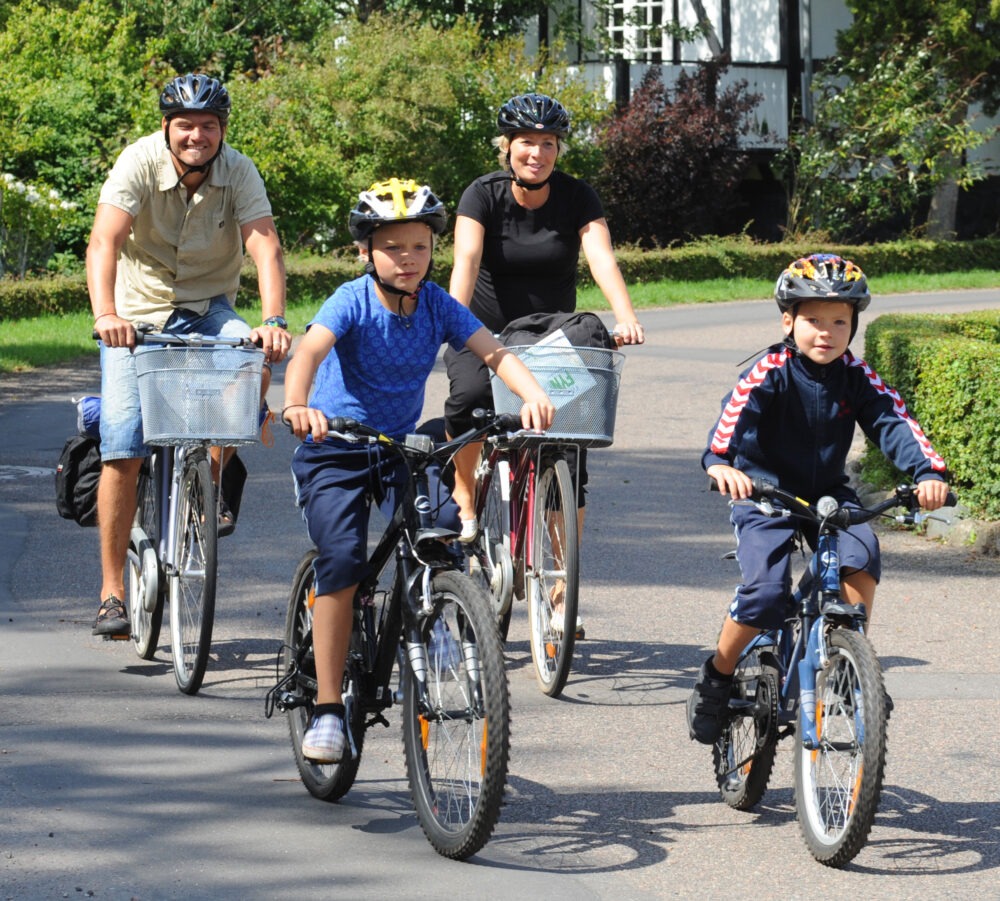 Cykelpause på Sydfyn